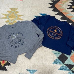 Mens Life is good shirts